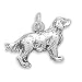 golden_retriever1golden retriever - Dog Breed Golden Retriever Charm Sterling Silver