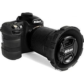 MADE Products CA-1111-BLK Camera Armor for Nikon D80 Digital SLR (Black) by Made Products