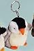 Penguin Fuzzy Town Plush Keychain