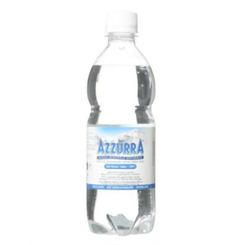 アズーラ 炭酸入りナチュラルミネラルウォーター 500ml×24本 [正規輸入品]