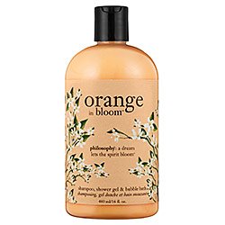 Philosophy Orange in Bloom 3 in 1 Shampoo Bubble Bath Shower Gel 16 Oz