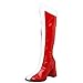 Funtasma by Pleaser Women's Halloween GOGO-305,Red/White Stretch Patent,6 M
