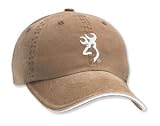 Twill Cap w/ 3-D Buckmark and Pipe