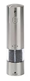 Peugeot Rennes Electric Promotional Pepper Mill, Stainless Steel and Acrylic
