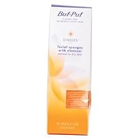 Buf-Puf Singles, Facial Sponges with Cleanser, Normal to Dry Skin - 40 ea