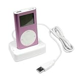 Apple iPod Mini USB Sync Charge Desktop Docking Cradle with AC Wall Charger - White