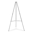 Quartet Aluminum Lightweight Telescoping Display Easel, Silver Finish (50E)