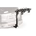 Sporting Goods : Thule 954 Ridgeline 4-Bike Hitch Mount Rack (1.25 and 2-Inch Receiver)