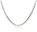 SEVEN (London) Sterling Silver CH1203-46 Men's Chain Necklace