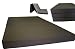 Brand New Brown Shikibuton Trifold Foam Beds 3" Thick X 27" Wide X 75" Long, 1.8 lbs high density resilient white foam, Floor Foam Folding Mats.