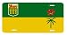 Saskatchewan Canada Flag Auto License Plate