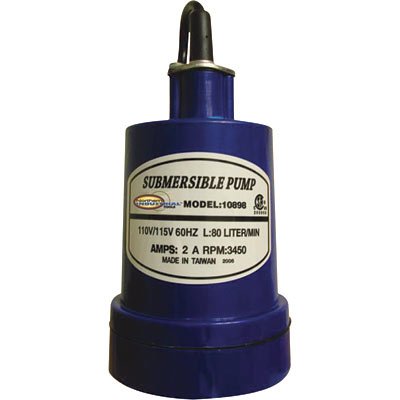Northern Industrial Submersible Pump - 1326 GPH, 1/8 HP, 1in.