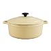 Chasseur Cast Iron 24cm, 3.5ltr Round Casserole Cream