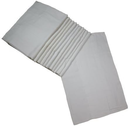 OsoCozy - Indian Cotton - Prefold Cloth Diapers Regular 4x6x4 (dozen) by All Together Diaper, Co.