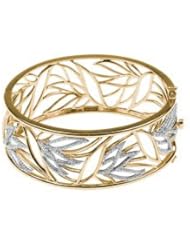 14Ktt Diamond Bangle Bracelet 14K Yellow/White 67319