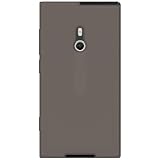 Amzer AMZ92780 Silicone Skin Jelly Case for Nokia Lumia 800 - 1 Pack - Frustration-Free Packaging - Grey
