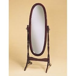 Powell Heirloom Cherry Cheval Mirror
