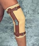 `Elastic Knee Sleeve W/Hinges Large 17 1/2 - 20 Sportaid Excellent Retail Packaging! * Stainless s