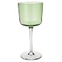 Villeroy & Boch Cascara 8-Inch Claret Glasses, Green, Set of 4