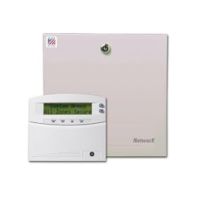 GE Security NetworX NX-8E Security System Kit (Control Panel with NX-148E-RF LCD Keypad)