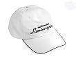 Lamborghini White Logo Hat