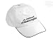 Lamborghini White Logo Hat