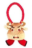 Vo-Toys Terrors Tug Bull Assorted Dog Toy