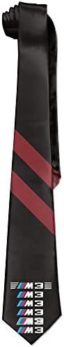 HUHS Men's BMW M3 Men's Skinny Neckties Modern Trendy Ties