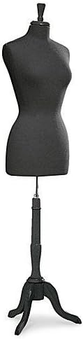 Women's Jersey Dressmaker Forms in Black Size 8
