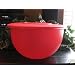 Tupperware Impressions Large 32 Cup Bowl Raspberry