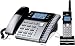 Electronics : RCA ViSys 25450RE3 4-Line Corded Base Full Duplex Speakerphone Expandable to 16 Handsets (Black/Silver)
