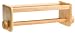 Kitchen & Housewares : Lipper Beechwood Collection Hanging Towel Holder with Shelf