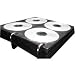 Vaultz Media Binder Sleeves, 8 CD/Sleeve, 25 EA/PK, Black