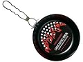Charcoal Companion 10-1/2-Inch Nonstick Round Wok with Folding Handle