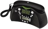 GE Corded BedroomPhone(TM) with Dual Alarms and Radio (29295GE2)