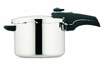 Prestige Smartplus Stainless Steel Pressure Cooker, 6 Litre