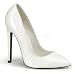 Pleaser Women's Sexy-20/W Pump,White Patent,6 M US