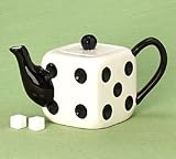 Lucky Draw Dice Shape Teapot Great Collectible Teapot