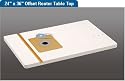 Incra 24 X 36 Offset Router Table W/plate