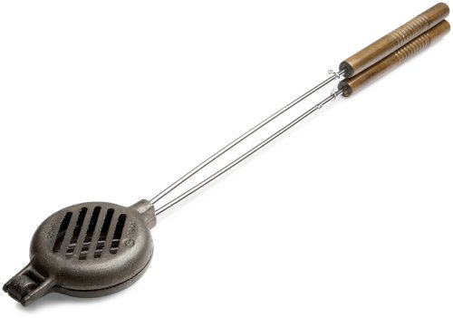 Rome's #1505 Wilderness Griller with Steel and Wood Handles