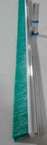 Chameleon Single Brush Concrete Finishing System - Green Stiff, 6ft