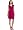 Maternal America Women's Maternity Criss Cross Shoulders Dress, Raspberry, X-Small