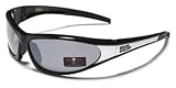 BK1 Sunglasses Wrap Style UV400 Lens for Baseball, Softball, Cycling, Golf, Kayaking & Active Lifestyles