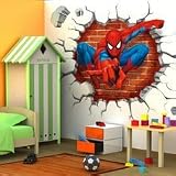 Clest F&H Spiderman Wall Stickers With Decor Decal Art Removable Vinyl Home Art Decor For Kids Nurse