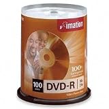 Imation - 100 x DVD-R - 4.7 GB 16x - spindle - storage media