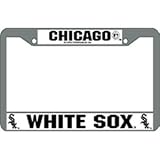 Chicago White Sox MLB Chrome License Plate Frame