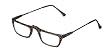 "Caracol Bronze Glitter" Hand Painted Reading Glasses (+1.00 - +2.50)
