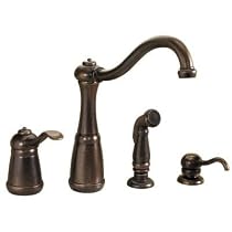 Price Pfister 026-4NUU Marielle Single-Handle Kitchen Faucet, Rustic Bronze
