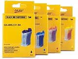 4pk Brother LC31 LC800 FULL SET Black/Cyan/Magenta/Yellow Ink Cartridges mfc 3220c 3320c 3320cn 3420c 3820c 3820cn mfc3220 mfc3320 Fax 1820C 1920CN LC-31 LC-800 Compatible by OA100