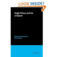 Hugh Primas and the Archpoet (Cambridge Medieval Classics)